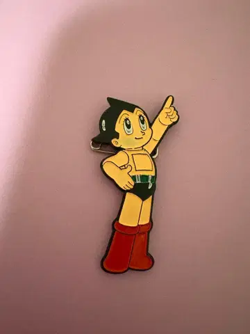 철완 아톰 배지 약 5cm 레트로