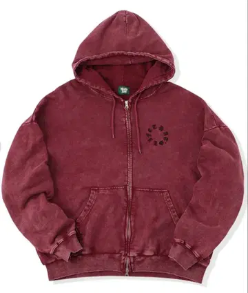 That's life 더츠 라이프 지퍼 후드티 Red M 사이즈