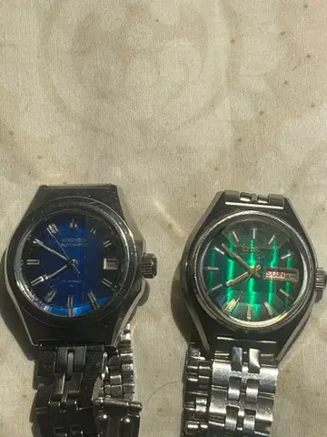 Seiko 자동 와인딩 손목시계 2세트