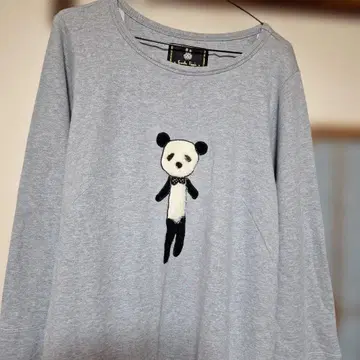 프랑슈리페 FL5 팬더 자수 그레이 원피스