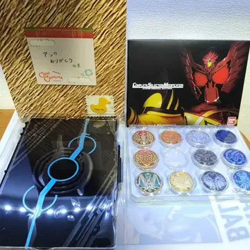 프리미엄 반다이 한정판 CSM 메달 EXTRA 메달 홀더 세트