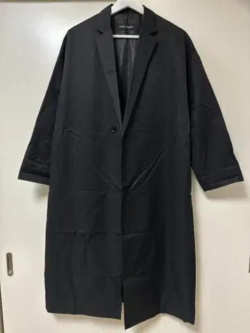 TRAVAIL MANUEL 블랙 체스터 코트 S 일본제