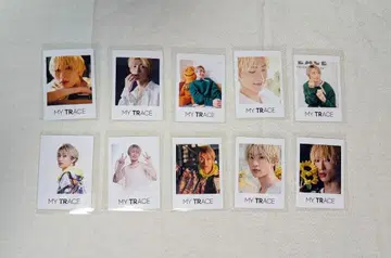 타키자와 료 MY TRACE 폴라로이드풍 미니 사진 컴프 세트