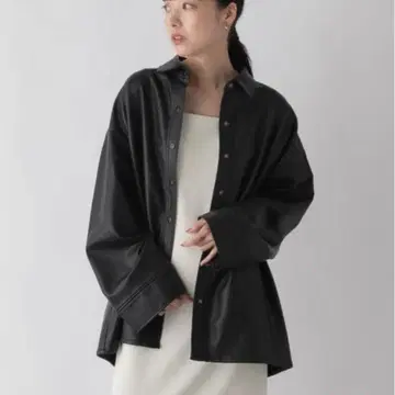 에코 가죽 박스 셔츠