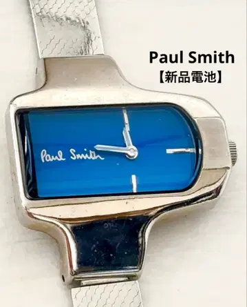 [ 새상품 배터리 ] Paul Smith 비대칭 손목시계 쿼츠 남녀 공용
