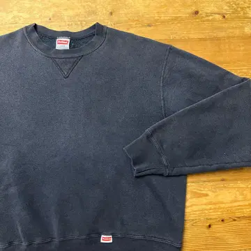 90s Healthknit USA제 전 V 페이드 맨투맨