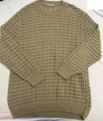 ZARA 메쉬 편직 니트 스웨터