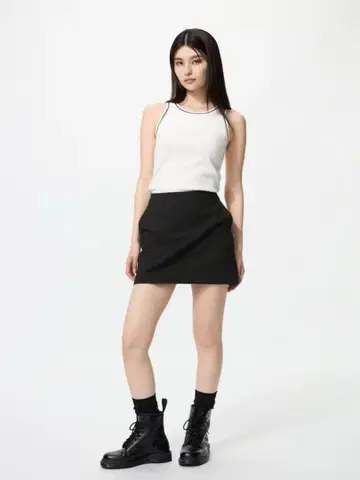 UNIQLO 택 포함 스코트 S 블랙