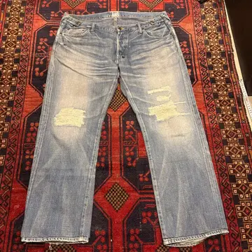 PRPS 중기 데님 팬츠 w40 완전 오리지널