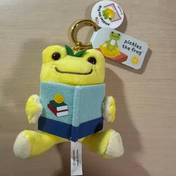 마루젠 준쿠도 서점 x 개구리 피클스 카라비너 마스코트