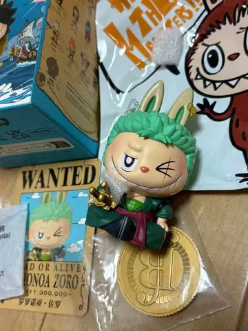 POPMART ONE PIECE x LABUBU 콜라보 로로노아 조로