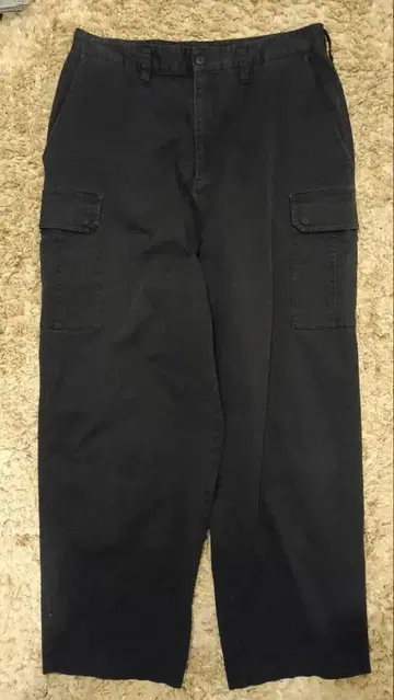 UNDER THE SUN 언더더선 카고 팬츠 블랙 XL