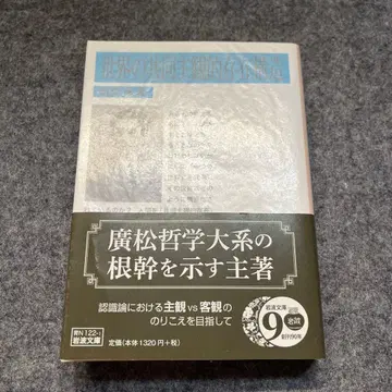 세계의 공동주관적 존재구조 히로마츠 와타루