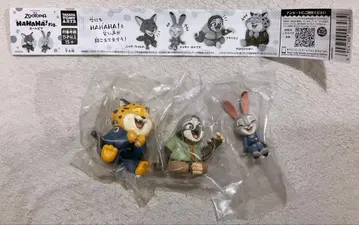 주토피아 HaHaHa! 피규어 3종 세트