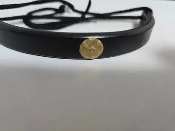 금 메탈 가죽 블레스 팔찌