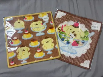 FEILER 손수건 폼폼푸딩 푸딩 푸딩 아 라 모드 2장 세트