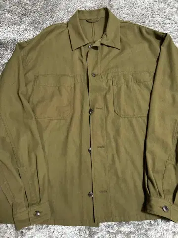 HEUGN 밀리터리 자켓 사이즈 2 올리브