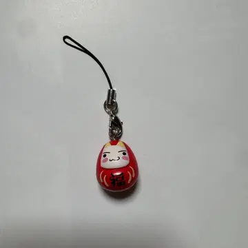 도코데모 잇쇼 해피트로 복권 빨간 달마 스트랩 레트로 시크릿