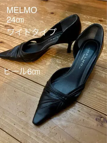 MELMO 와이드 타입 하이힐 24cm
