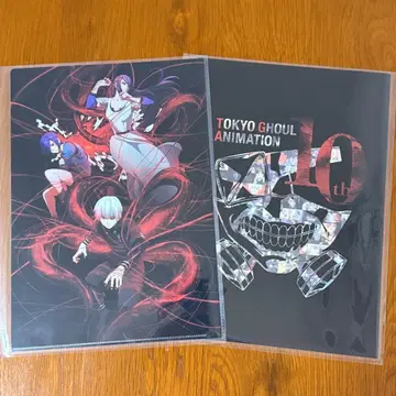 도쿄 구울 EX 클리어 파일 2장 세트