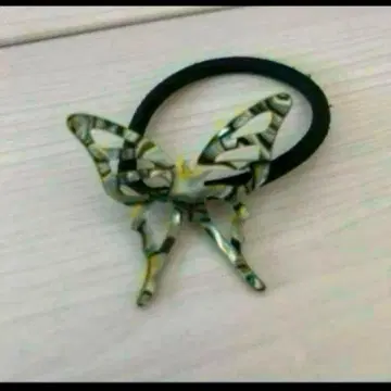 머리끈 프랑스제 나비 디자인