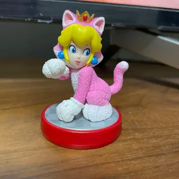 고양이 피치 피치 공주 피규어 Switch amiibo