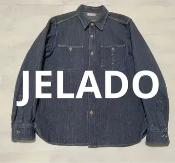 JELADO Railroader Shirts 자수 가공 긴팔 셔츠 L