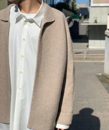 크렙스큐어 garden 별주 리브 니트 가디건