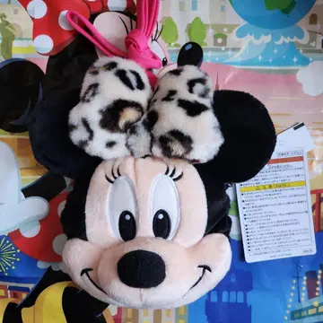 신상 디즈니 숄더백 미니 레오파드 무늬 (코인 케이스)