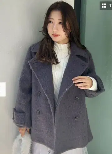 머큐리 듀오 샤기 미들 코트