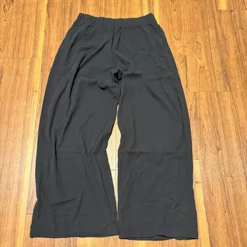 에붐에바 코튼 와이드 팬츠