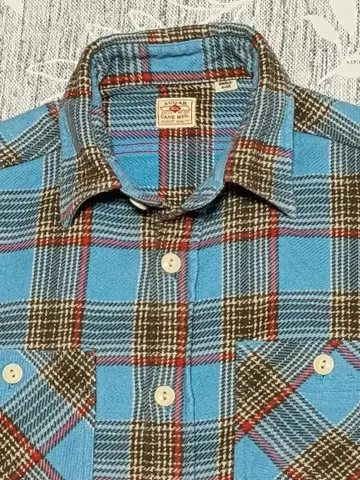 SUGAR CANE 헤비 웨이트 플란넬 셔츠 S