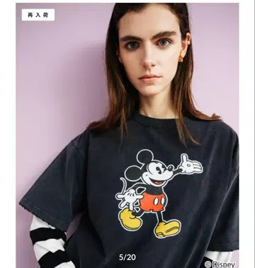 Disney / OVER DYE SS TEE (미키)