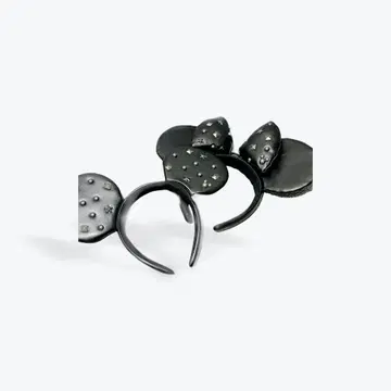 미니 마우스 귀 디자인 블랙 머리띠