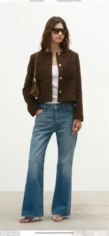 Deuxieme Classe Tweed 블레이저