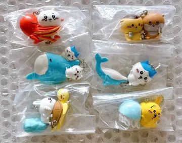 치이카와 (먼작귀) 수족관 마스코트 키링 컴프 세트