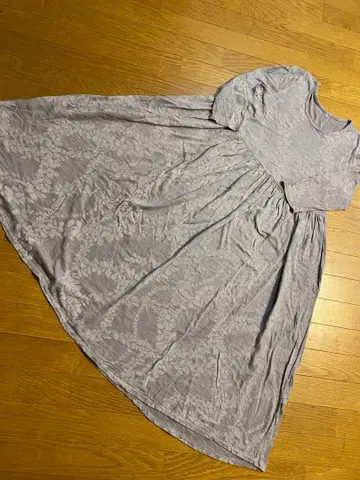 미사용. 일본제 긴팔 롱 원피스. 플라 댄스. 하와이