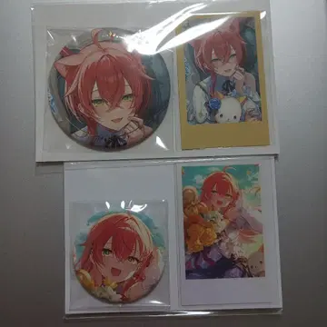 시시도 아카리 생일 폴라로이드 캔뱃지 2024 2025