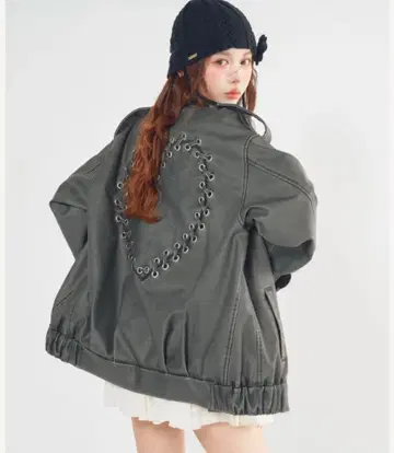 Darich 하트 쉐이커 가죽 자켓