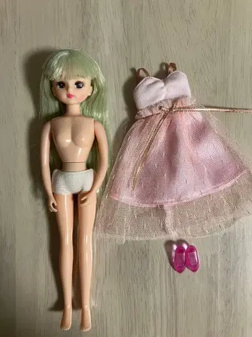 리카짱 캐슬 인형 교실 드레스 구두 세트