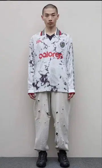 UMBRO bal 콜라보 스네이크 패턴 긴팔 셔츠 M