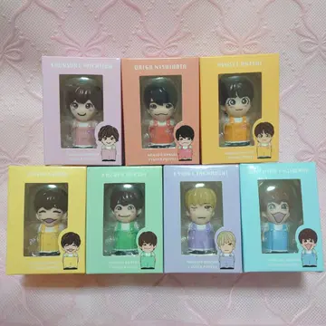 나니와단시 손가락 인형 7인 풀세트 미사용 미개봉 새상품