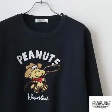 스누피 우드스탁 트레이닝복 맨투맨 속기모 남성용 L N