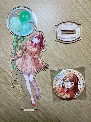 프로세카 감사제 하나사토 미노리 아크릴 스탠드 캔뱃지
