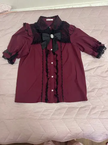 노에미 블라우스 레드