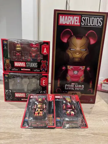 [ 인기 세트 ] MARVEL STUDIOS 베어브릭 SP상 기타