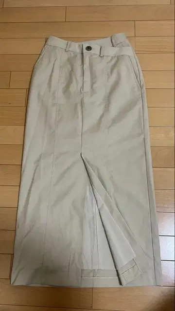 eimy istoire 허리 디자인 스커트 S 베이지