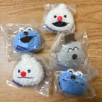 3 퍼펫 스 앞머리 클립 가챠가챠 5종 세트