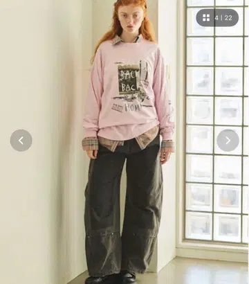 [ MAISON SPECIAL ] BACK HOME 프린트 롱TEE