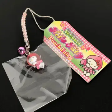 헬로키티 스트랩 후쿠시마 한정판 피치 페어리 Sanrio